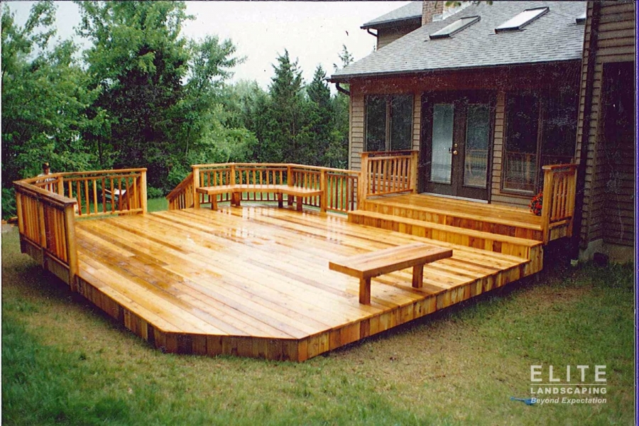 A beautiful deck - design bid build for construction projects