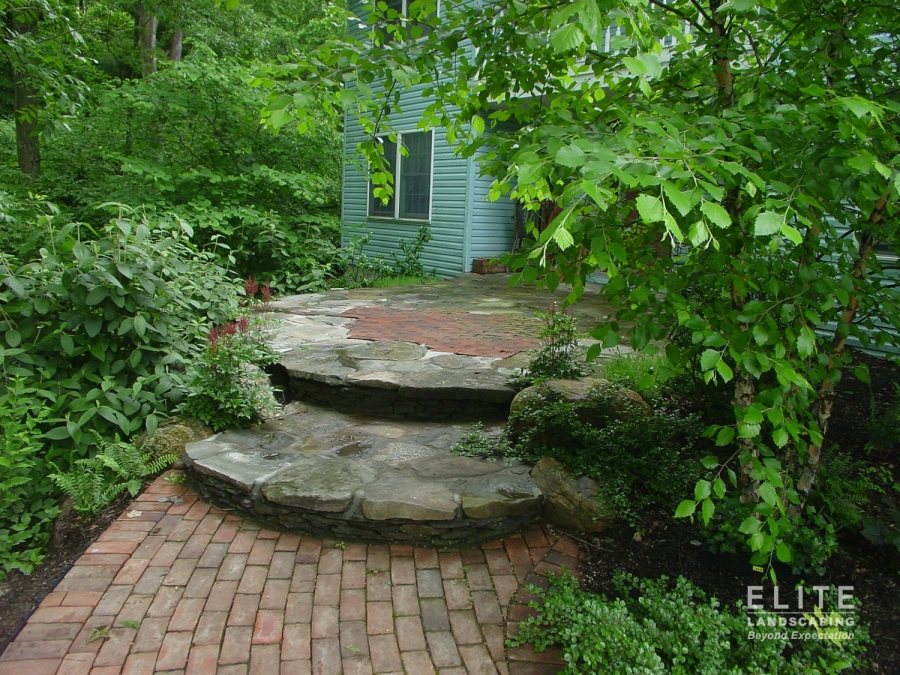 entries and walkways by elite landscaping 0501