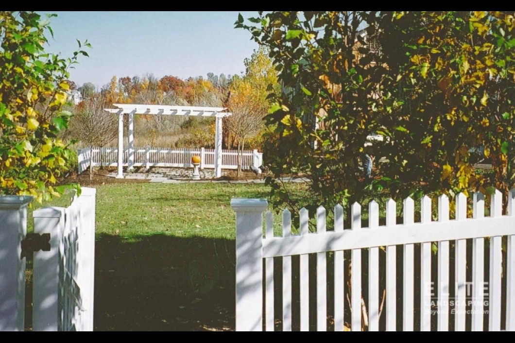 Perimeter fence that helps prevents pests from entering the property.