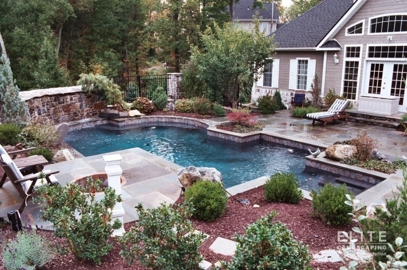 residential pool by elite landscaping 0021