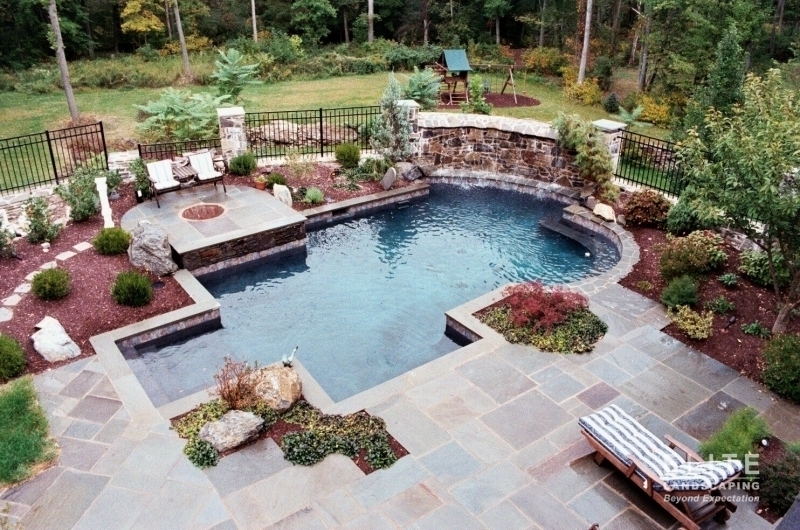 Luxury Custom Swimming Pools Spas Landscape Design Contractors Land Of Elite