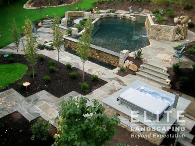 residential pool by elite landscaping 0121