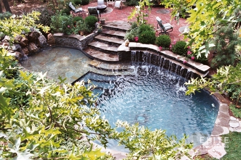 residential pool by elite landscaping 0141