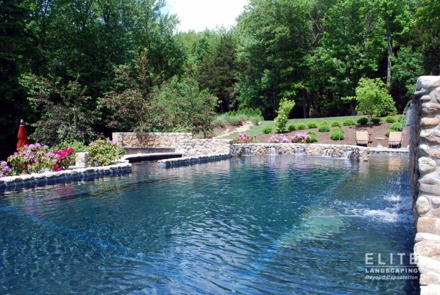 residential pool by elite landscaping 0231