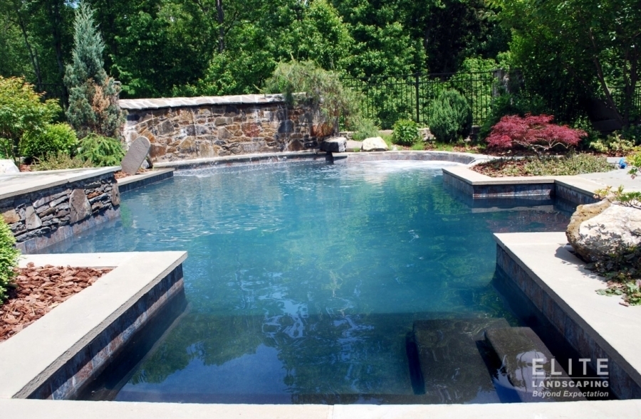 residential pool by elite landscaping 0261