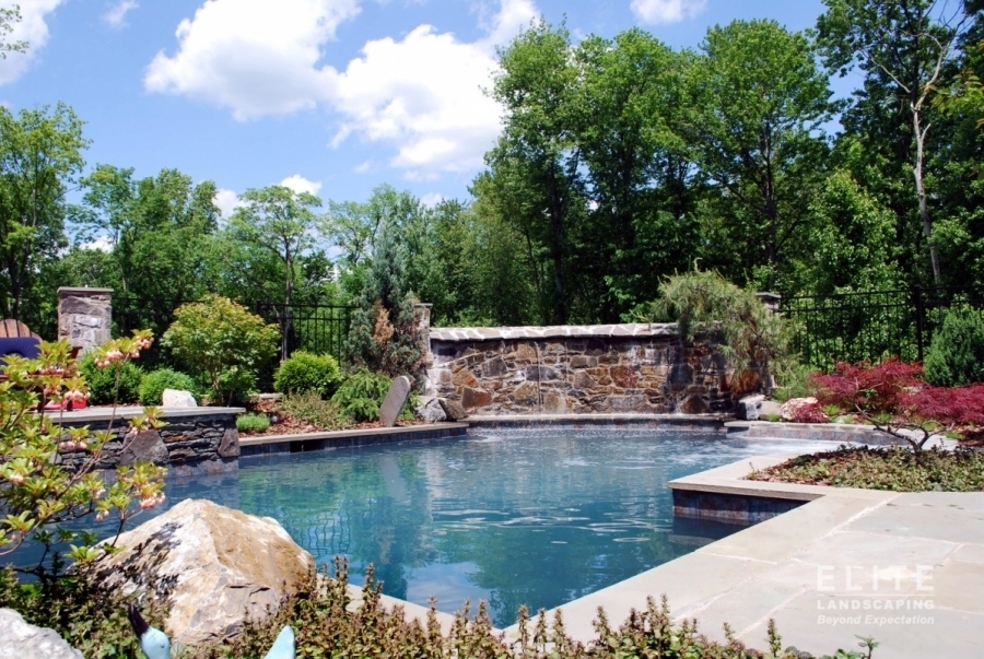 residential pool by elite landscaping 0271