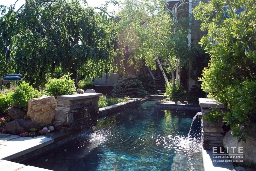 residential pool by elite landscaping 0381