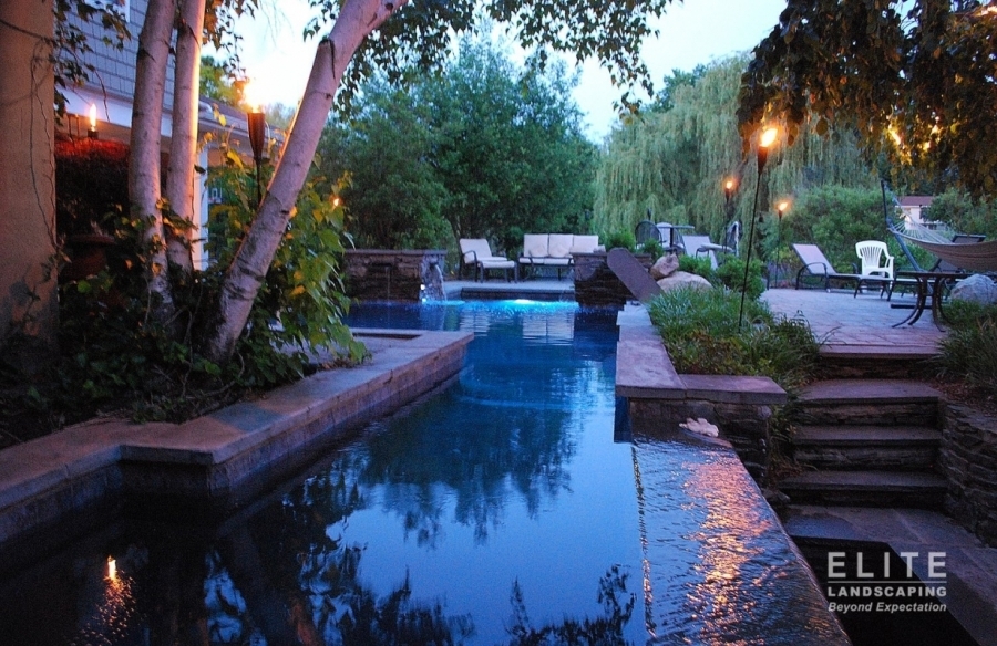 residential pool by elite landscaping 0401