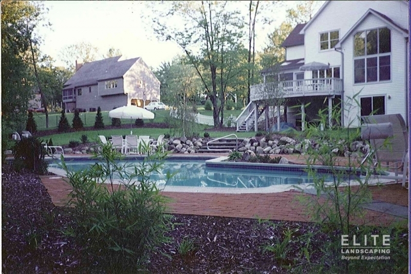 residential pool by elite landscaping 0481