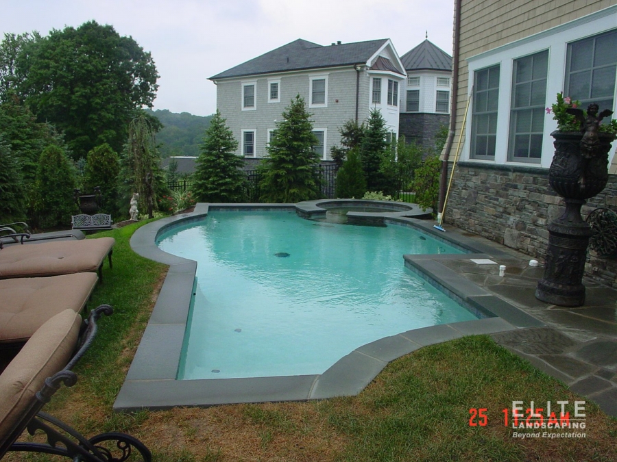 residential pool by elite landscaping 0551