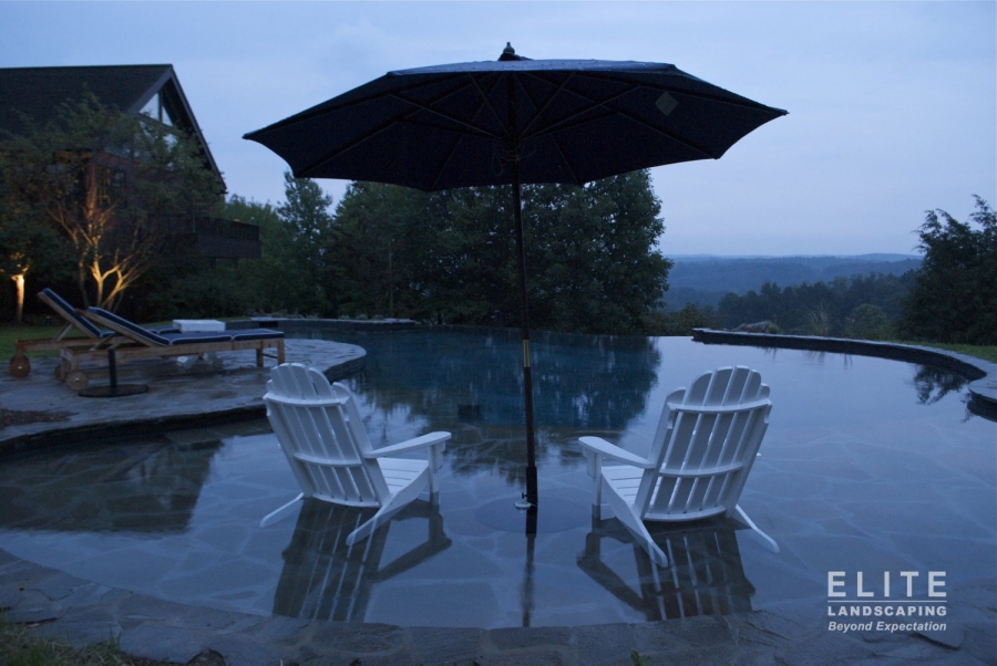 residential pool by elite landscaping 0691