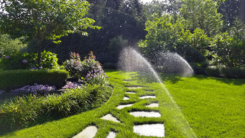 A irrigation design, installation project in Chappaqua County