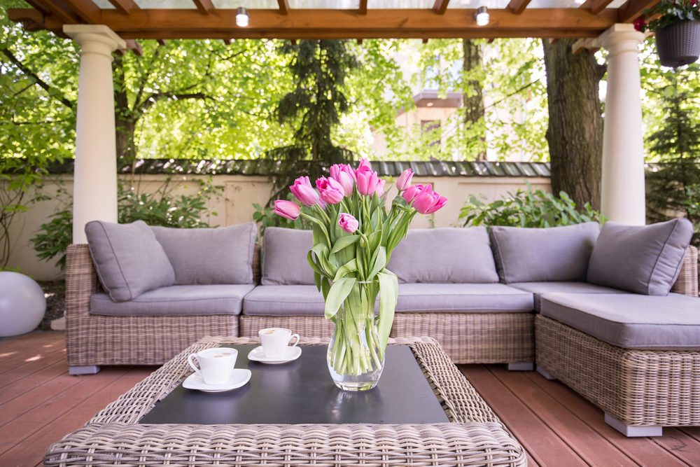 outdoor living space increase home value